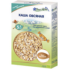 Купить Fleur Alpine Органик Каша овсяная с 5 мес. 175 г 1 шт цена