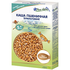 Купить Fleur Alpine Органик Каша пшеничная спельтовая с 5 мес. 175 г 1 шт цена
