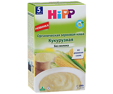 Купить Каша Hipp зерновая кукурузная 5 мес. 200 г 1 шт цена