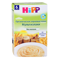 Купить Каша Hipp зерновая мультизлаки 6 мес. 200 г 1 шт цена