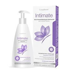 Изображение товара Compliment Intimate Эмульсия для интимной гигиены восстанавливающая 250 мл 1 шт