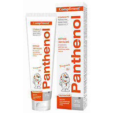 Купить Compliment Panthenol Пантенол Эмульсия мягкая охлаждающая для детей от ожогов 75 мл 1 шт цена
