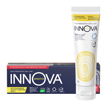 Innova Sensitive Зубная паста Восстановление и здоровье десен 75 мл 1 шт