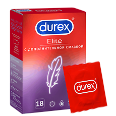 Изображение товара Презервативы Durex Elite сверхтонкие 18 шт