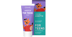 Купить Асепта Teens детская зубная паста укрепление эмали от 8 лет 50 мл 1 шт цена