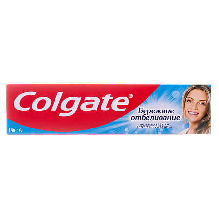 Colgate Зубная паста Бережное отбеливание 100 мл 1 шт