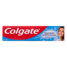 Купить Colgate Зубная паста Бережное отбеливание 50 мл 1 шт цена