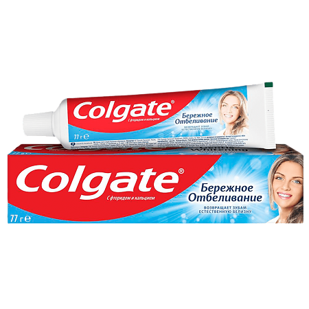 Colgate Зубная паста Бережное отбеливание 50 мл 1 шт