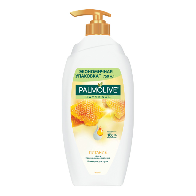 Изображение товара Гель для душа Palmolive Naturals Питание мед и увлажняющее молочко 750 мл Изображение товара Гель для душа Palmolive Naturals Питание мед и увлажняющее молочко 750 мл