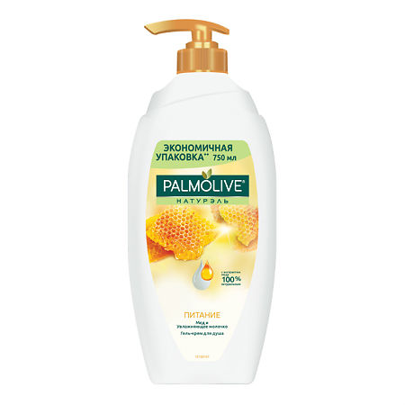 Изображение товара Palmolive Naturals Гель для душа Питание мед и увлажняющее молочко 750 мл 1 шт