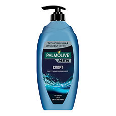 Купить Palmolive Men Гель для душа и шампунь Спорт 3в1 750 мл 1 шт цена