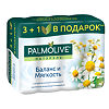 Palmolive Мыло Баланс и Мягкость с экстрактом ромашки и витамином Е 90 г 4 шт