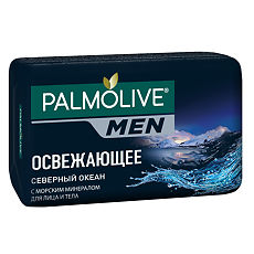Изображение товара Palmolive Men Мыло освежающее Северный Океан 90 г 1 шт