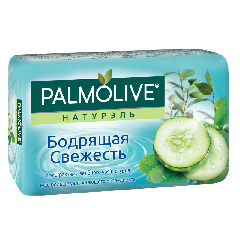 Изображение товара Palmolive Мыло Бодрящая Свежесть с экстрактом зеленого чая и огурца 90 г