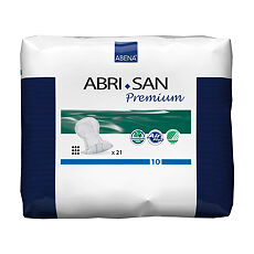 Купить Вкладыши урологические (прокладки) Abena Abri-San 10 Premium тяжелая степень недержания 21 шт цена