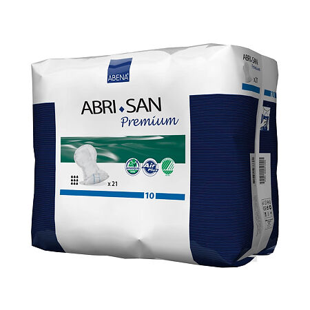 Вкладыши урологические (прокладки) Abena Abri-San 10 Premium тяжелая степень недержания 21 шт