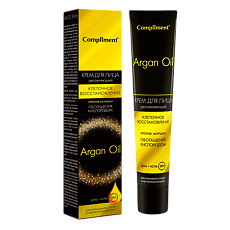 Купить Крем Compliment Арган Ойл для лица день+ночь 50 мл 1 шт цена