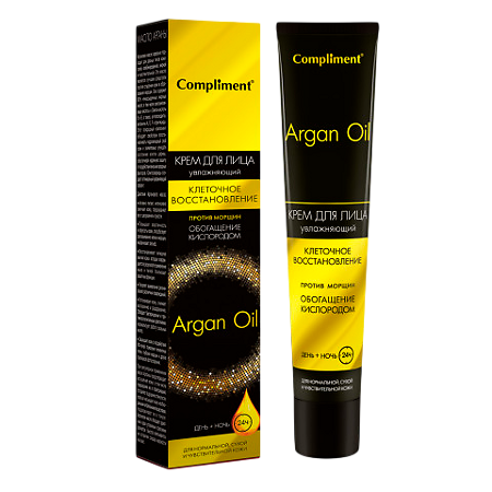 Изображение товара Крем Compliment Арган Ойл для лица день+ночь 50 мл 1 шт