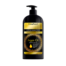 Купить Compliment Argan Oil Крем-Масло для рук и тела 5 в 1 400 мл 1 шт цена