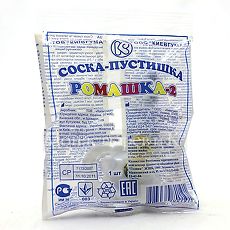 Купить Соска-пустышка Ромашка-2 с кольцом 1 шт цена