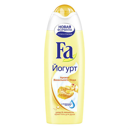 Изображение товара Fa Крем-гель для душа Йогурт Ванильный Мед 250 мл 1 шт