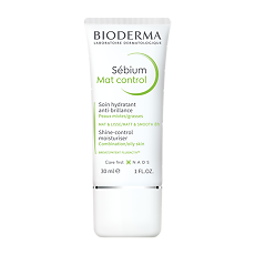 Купить Bioderma Sebium Мат контроль крем матирующий увлажняющий для жирной и комбинированной кожи лица 30 мл 1 шт цена