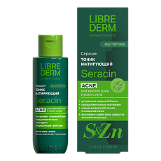 Купить Либридерм (Librederm) Seracin Тоник матирующий 100 мл 1 шт цена