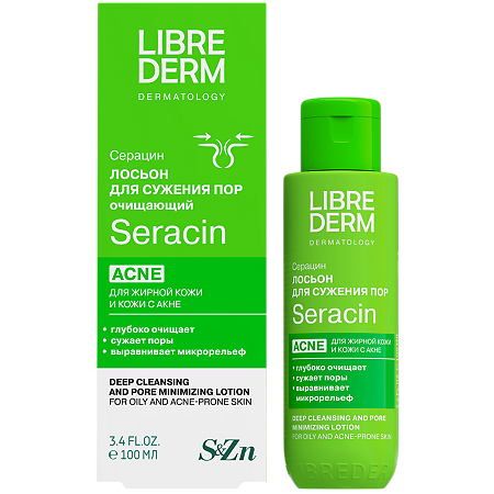 Либридерм (Librederm) Seracin Лосьон для глубокого очищения пор 100 мл 1 шт