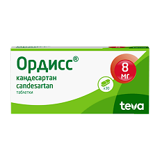 Изображение товара Ордисс таблетки 8 мг 30 шт