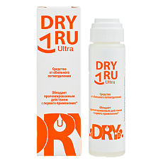 Купить Драй ру (DRY RU) Ультра Средство от обильного потоотделения с пролонгированным действием 50 мл 1 шт цена
