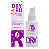 Драй ру (DRY RU) Фут спрей для ног от потооделения с пролонгированным антимикробным действием 100 мл 1 шт
