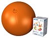 Мяч медицинский для реабилитации Фитбол Стандарт 750 мм ПВХ оранжевый 1 шт