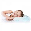 Подушка ортопедическая Trelax с эффектом памяти под голову для детей от 3-х лет арт.П35 Respecta Baby 27х44 см молочный 1 шт