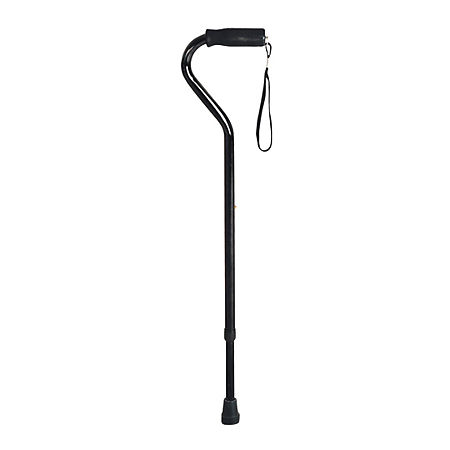 Трость Bronigen регулируемая с мягкой ручкой BOC-200 S с УПС черный 1 шт