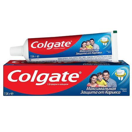 Colgate Зубная паста Максимальная защита от кариеса Свежая мята 100 мл 1 шт
