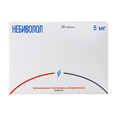 Купить Небиволол таблетки 5 мг 28 шт цена