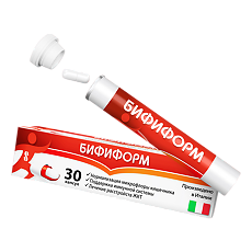 Купить Бифиформ капсулы кишечнорастворимые 30 шт цена