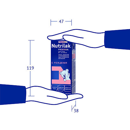 Nutrilak Premium 1 Смесь молочная стерилизованная с 0 мес. 200 мл 1 шт