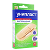 Лейкопластырь Унипласт бактерицидный натуральный 1,9х7,2 см 20 шт