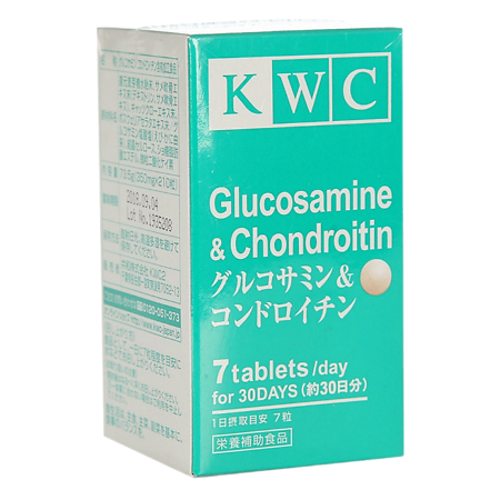 Изображение товара KWC Глюкозамин и Хондроитин таблетки 350 мг 210 шт для здоровья суставов