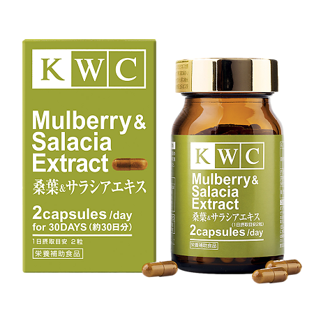 Изображение товара БАД KWC Экстракт Шелковицы и Салации капсулы 60 шт Япония