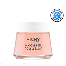 Купить Vichy Минеральная маска-пилинг Двойное сияние отщелушивающая и улучшающая цвет лица 75 мл 1 шт цена