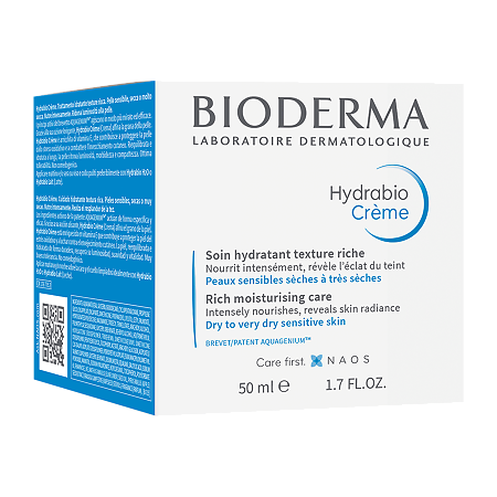 Bioderma Hydrabio крем увлажняющий уход с насыщенной текстурой 50 мл 1 шт