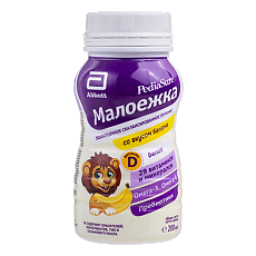 Купить Pediasure Малоежка детский вкус банана флакон 200 мл 1 шт цена