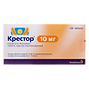 Крестор таблетки покрыт.плен.об. 10 мг 126 шт