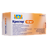 Крестор таблетки покрыт.плен.об. 10 мг 126 шт