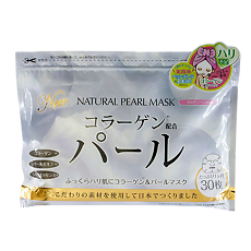 Купить Japan Gals курс натуральных масок для лица с экстрактом жемчуга 30 шт цена