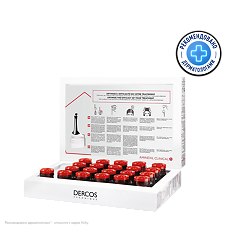 Купить Vichy Dercos Aminexil Intensiv 5 cредство против выпадения волос для женщин ампулы 21 шт цена