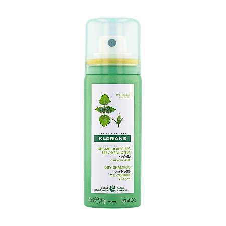 Изображение товара Klorane сухой шампунь с экстрактом крапивы спрей 50 мл 1 шт