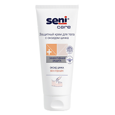 Купить Seni Care крем защитный для тела с цинком 200 мл 1 шт цена